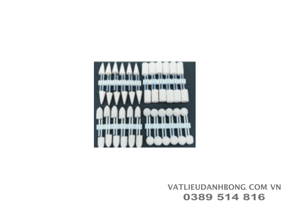 Đầu mài len, đầu mài len có tay cầm, đánh bóng khuôn ,ngọc bích ,mã não ,thủy tinh